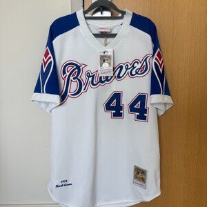 Mitchell & Ness Hank Aaron Authentic Jersey NWT